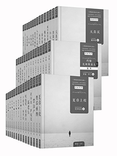 傅雷经典译文全集（共45册）-简册 公版电子书下载 无版权电子书 绝版书 公版书籍 高清古籍古书下载 地方志 县志 家谱PDF下载
