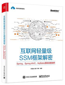 互联网轻量级SSM框架解密 pdf高清扫描版